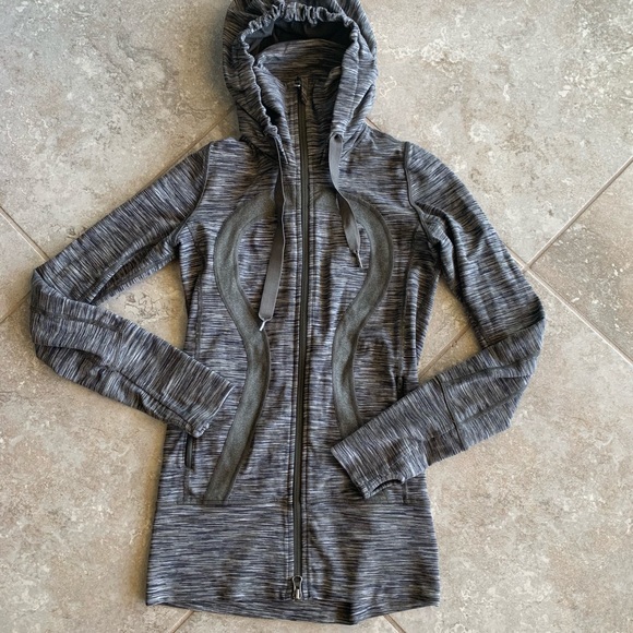 lululemon athletica Jackets & Blazers - Lululemon gray zip up hoodie